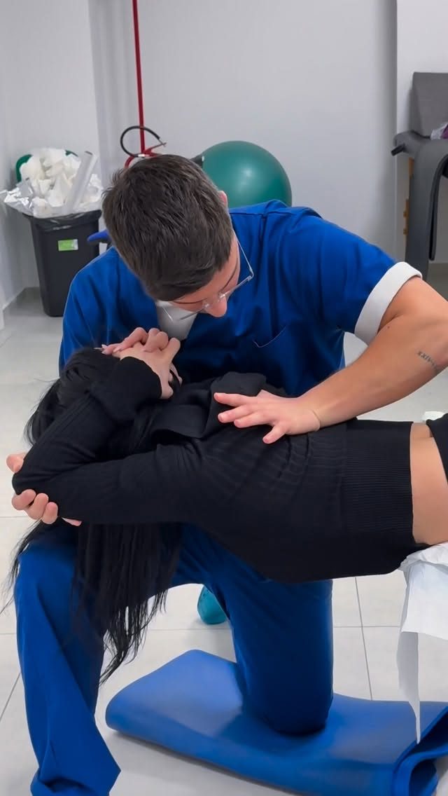 Trattamento della cervicale in studio